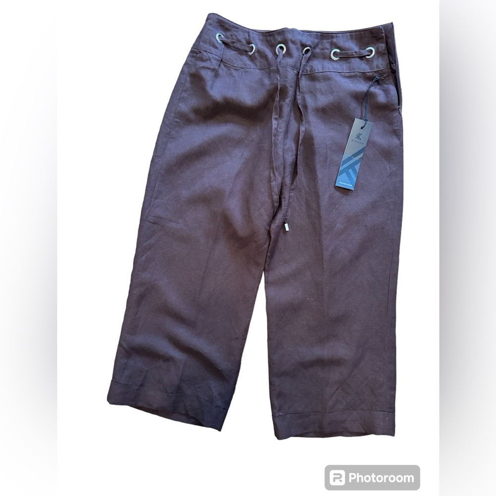 Brand new with tags fine wool cropped lined pants by Pantology size 8